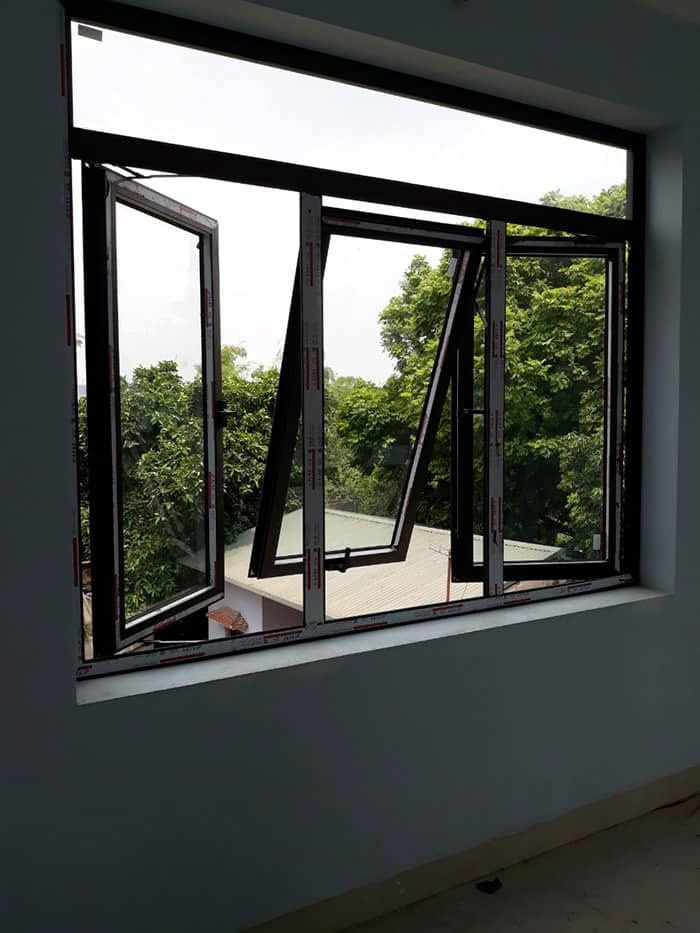 cửa sổ 3 cánh nhôm xingfa