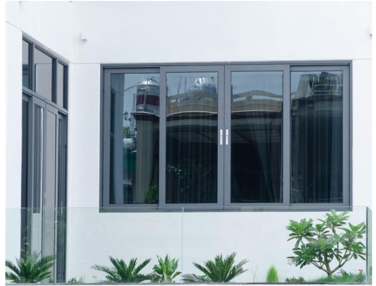 cửa sổ lùa 4 cánh hệ 55