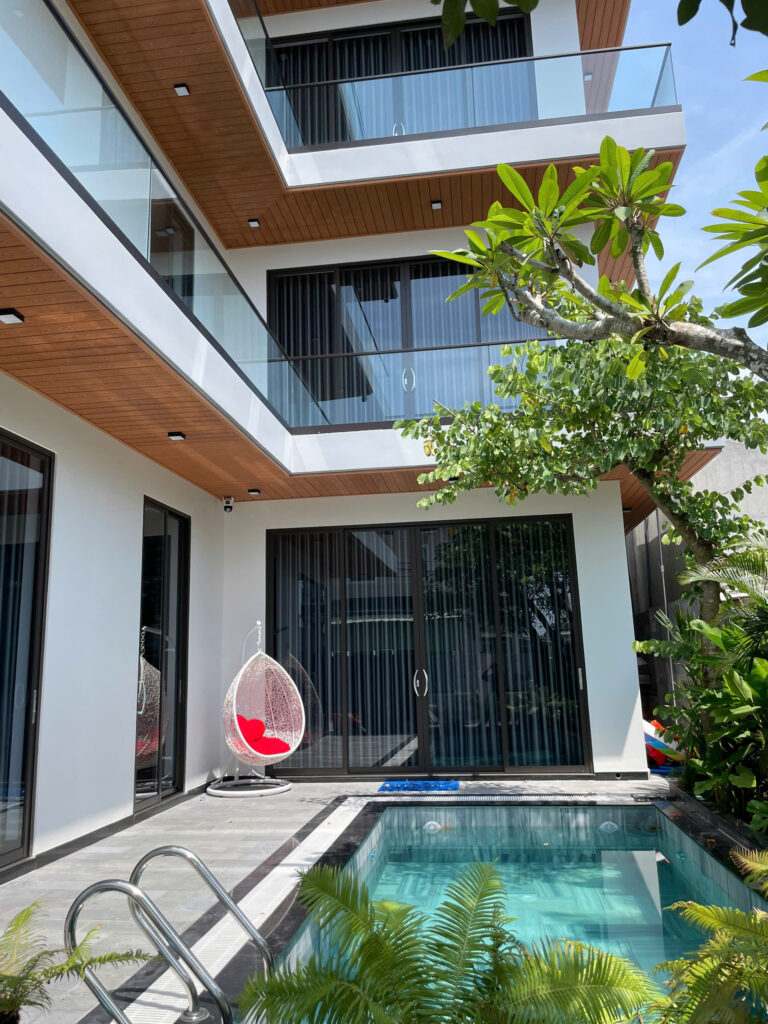 cửa nhôm Xingfa Quảng Đông cho biệt thự