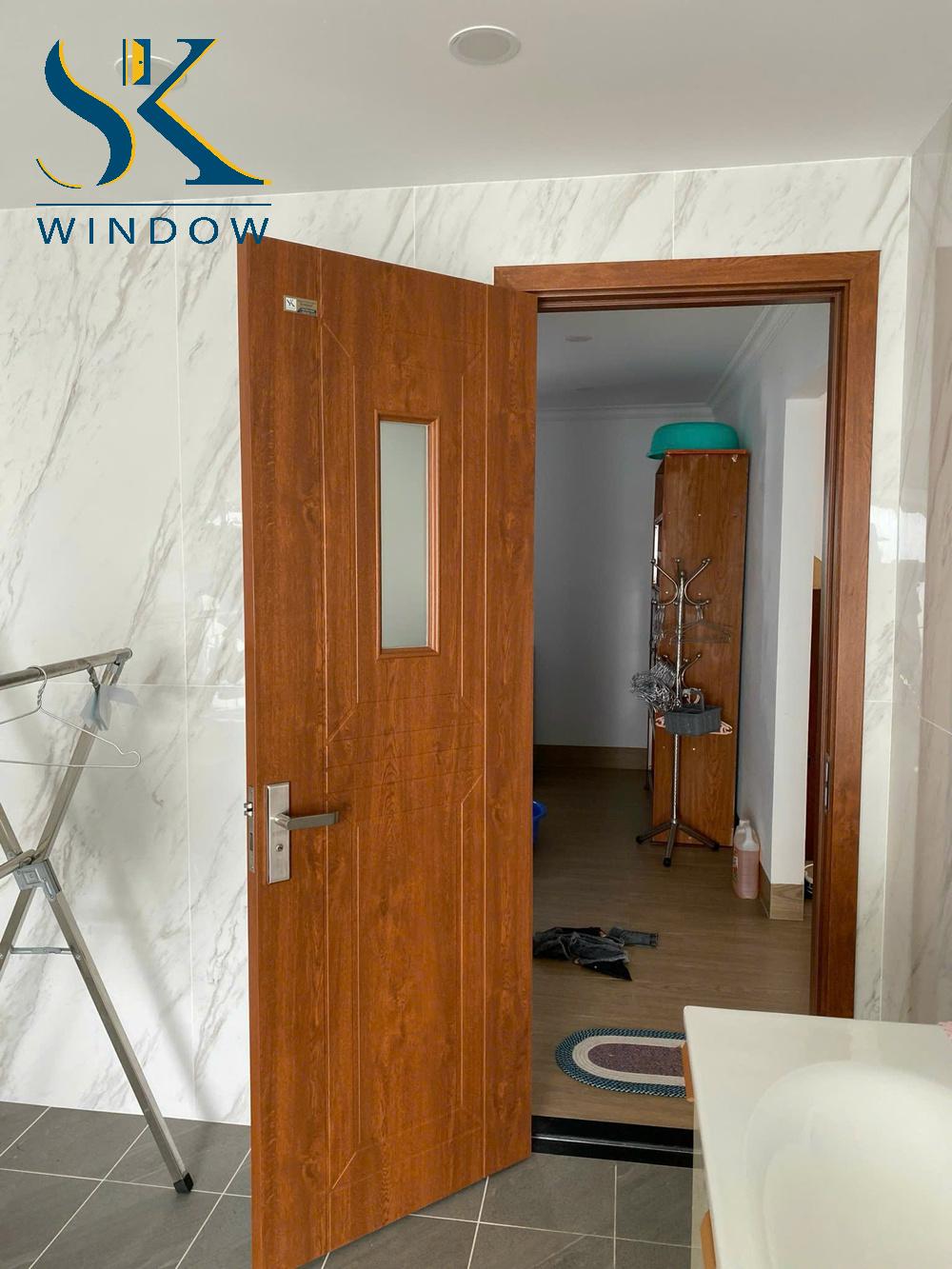 Cửa nhựa composite giả gỗ