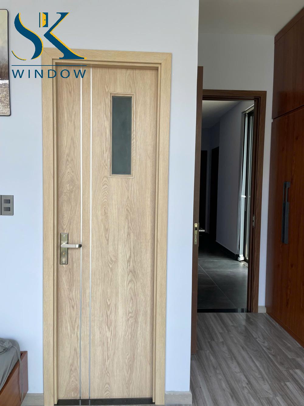 Cửa nhựa composite giả gỗ