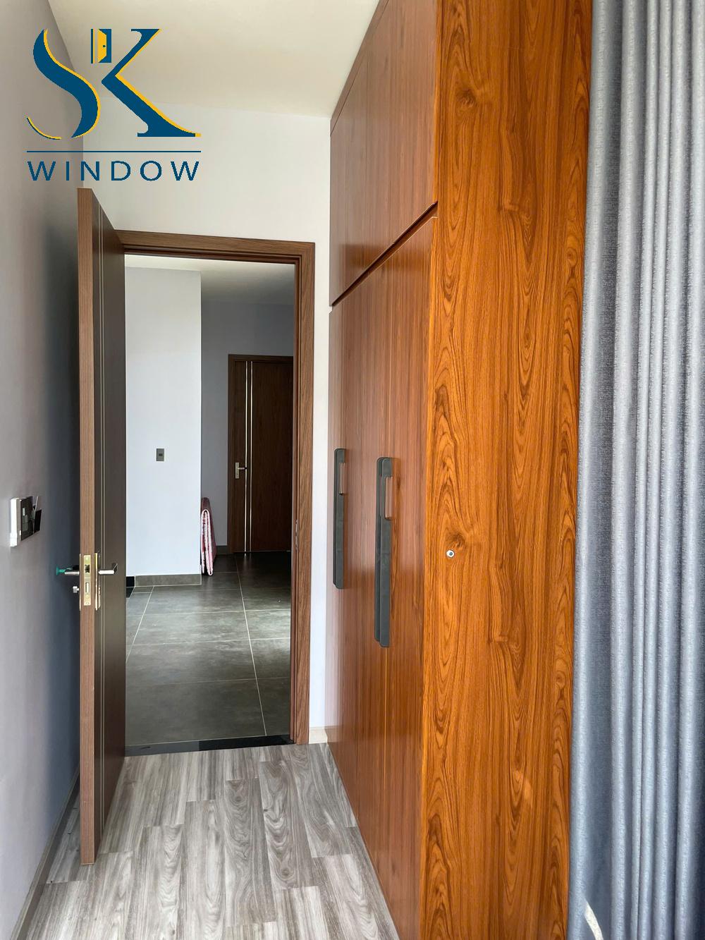 cửa nhựa composite giả gỗ