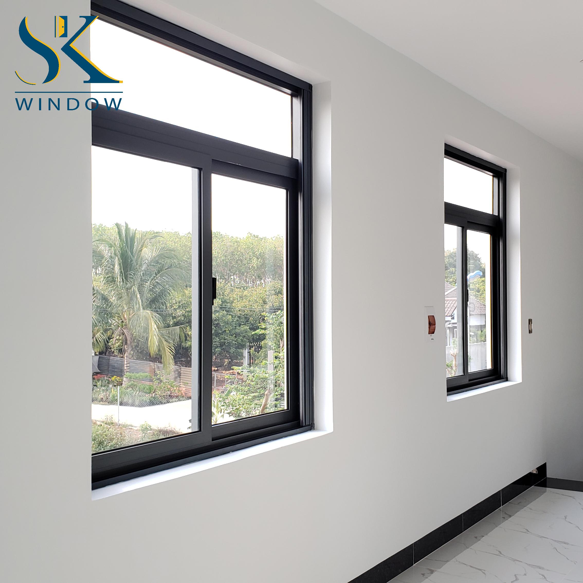 Cửa sổ nhôm Xingfa 2 cánh mở