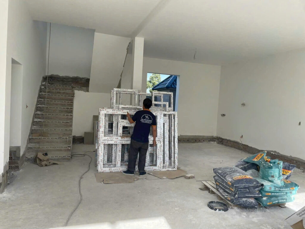 đơn vị thi công cửa nhôm Xingfa Quảng Đông