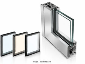 cửa nhôm kính bao nhiêu tiền 1m2